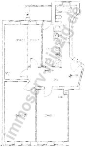 Reudnitz,  4R.-Whg. in verkehrsg&uuml;nstiger Lage, Grundriss